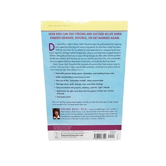 Mom's House, Dad's House For Kids Book Written By Isolina Ricci, Ph. D. - Picture 2 of 2